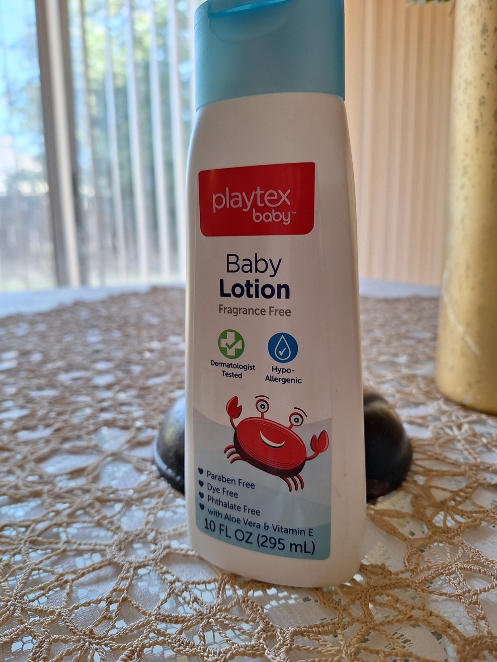 Playtex Fragrance-Free Baby Lotion - White & Light Blue